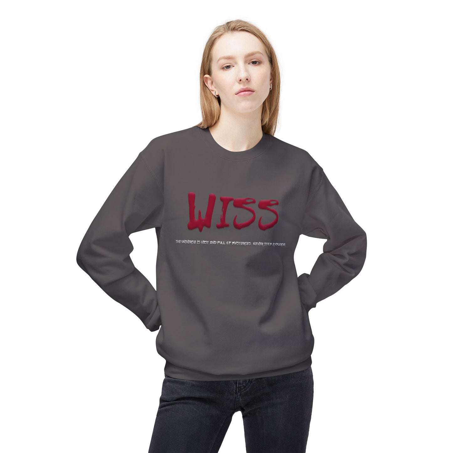 Unisex Midweight Softstyle Fleece Crewneck Sweatshirt - Wiss