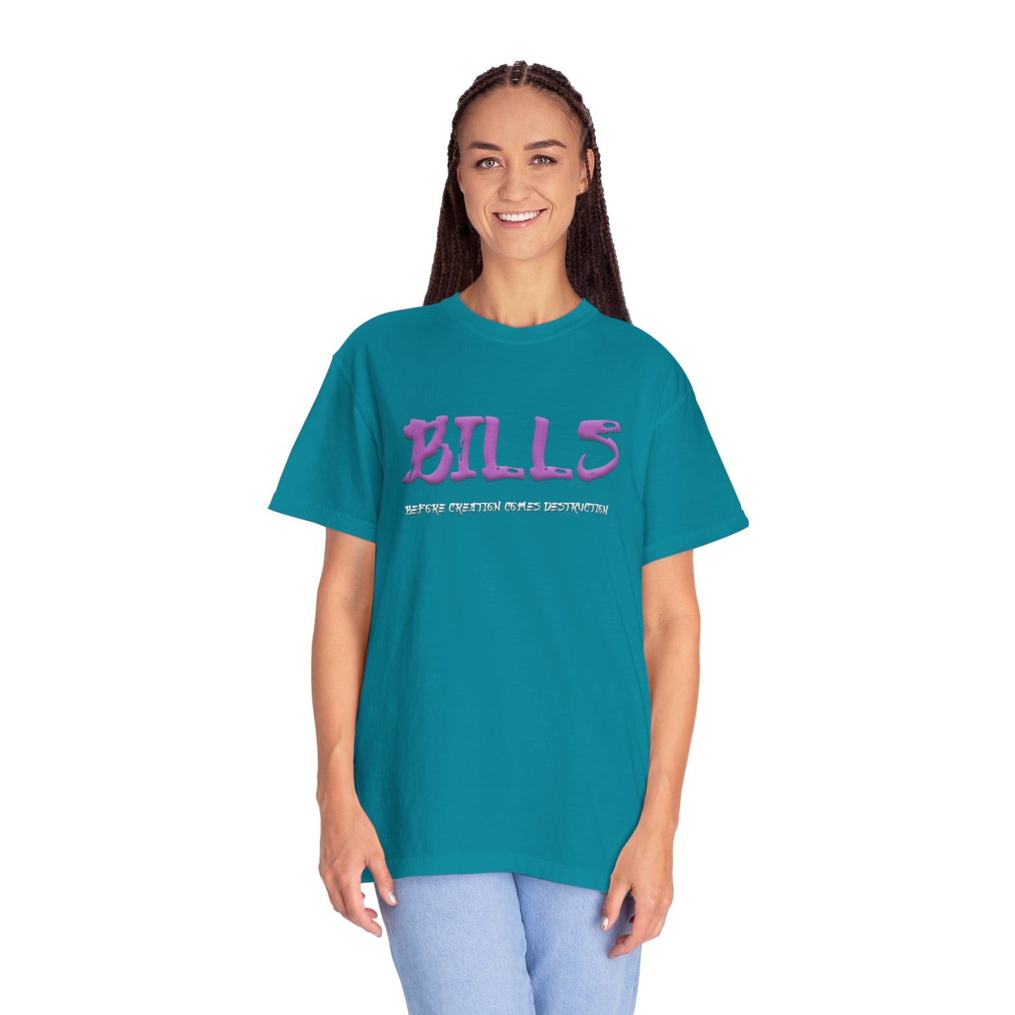 Unisex Garment-Dyed T-shirt - Bills