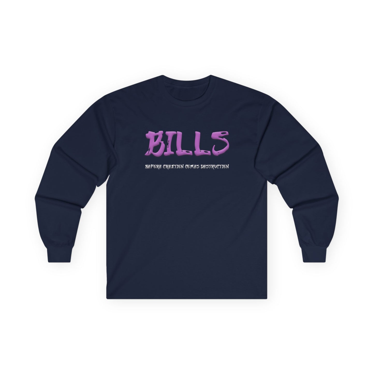 Unisex Ultra Cotton Long Sleeve Tee - Bills