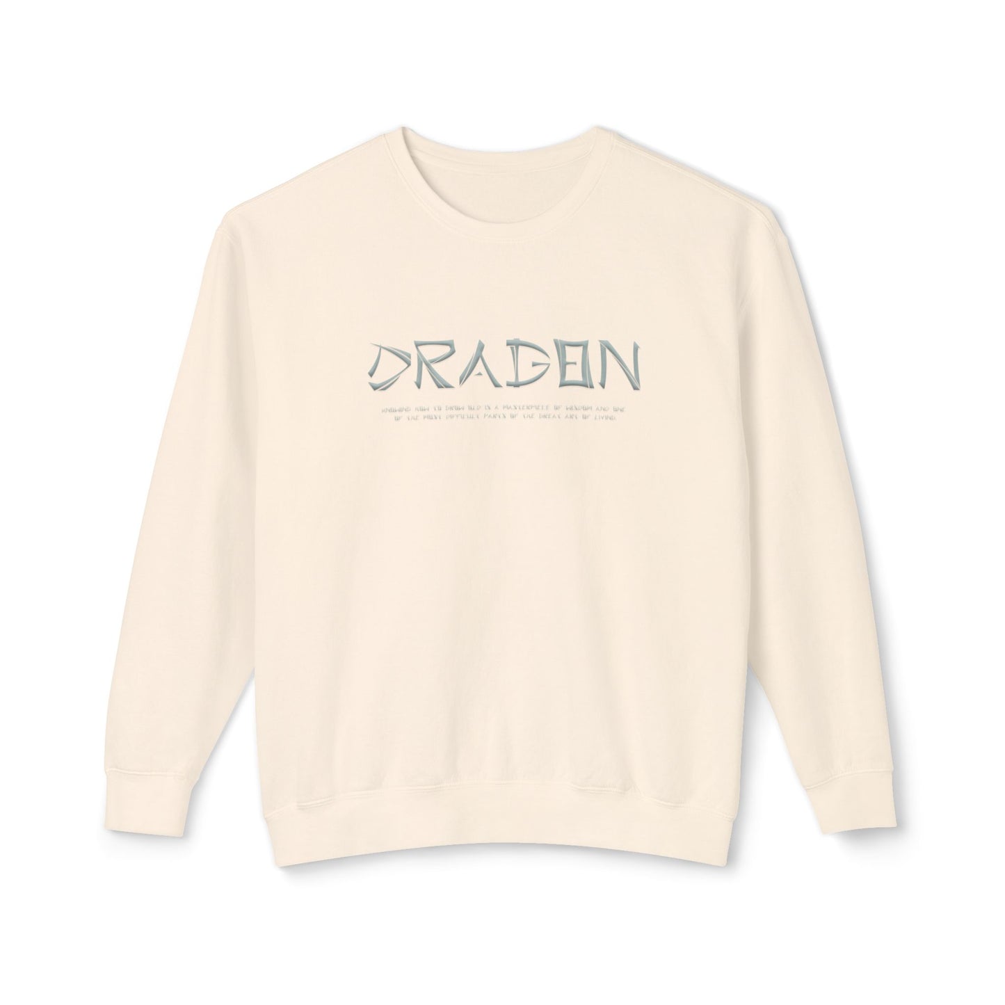Unisex Lightweight Crewneck Sweatshirt - Dragon