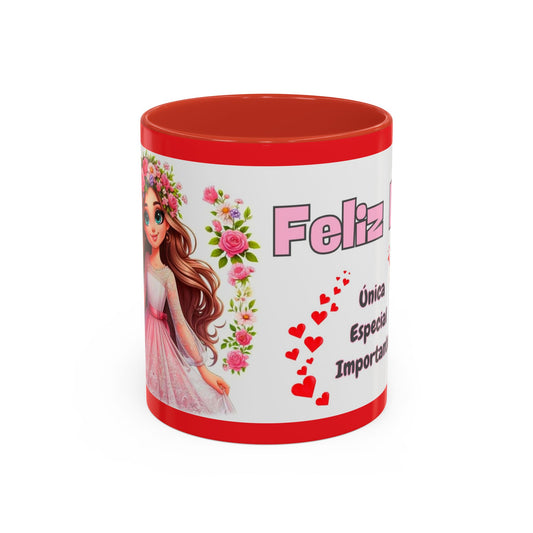 Mug de 11oz con mensajes personalizados - (PERSONALIZABLES)