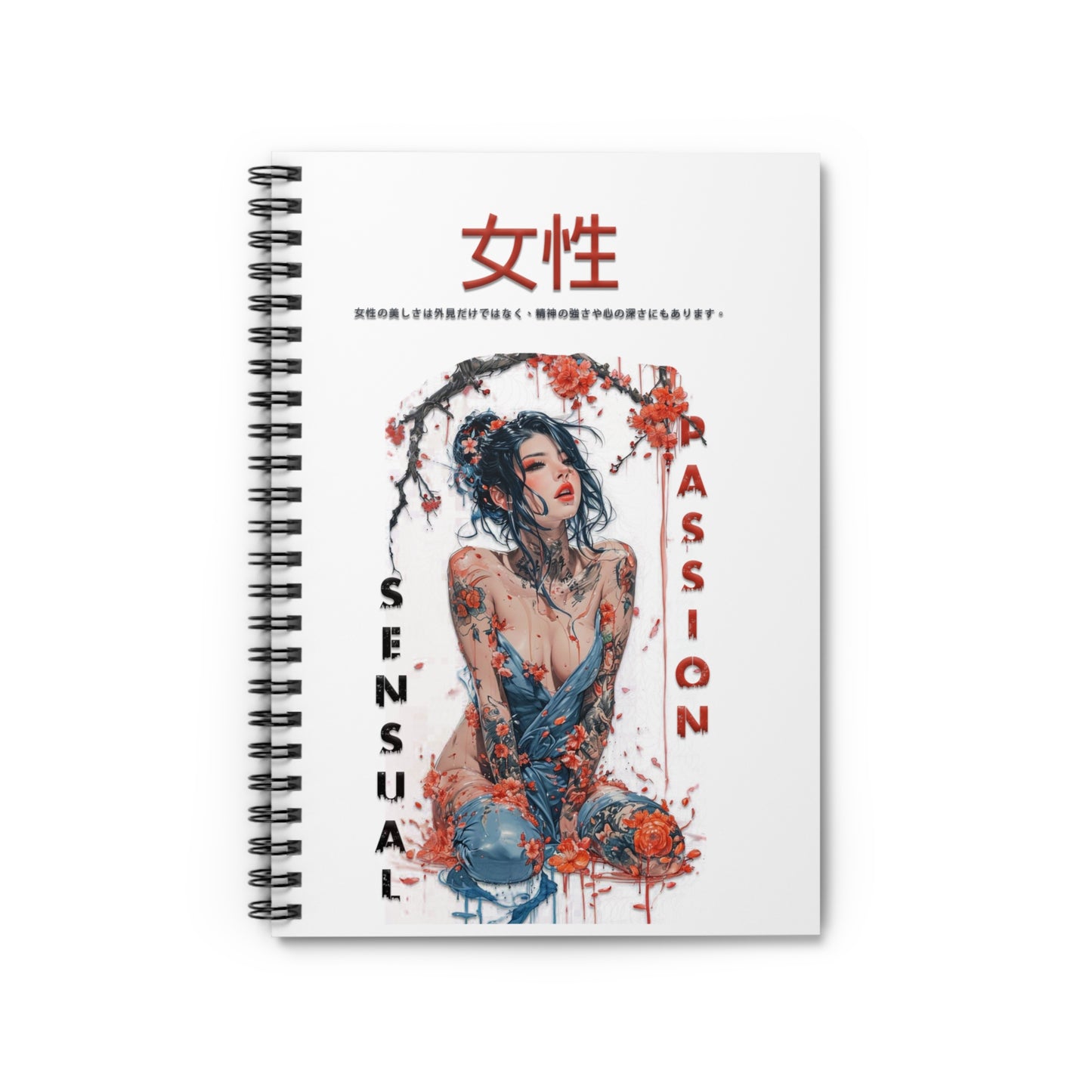 Spiral Notebook - Ruled Line - Women