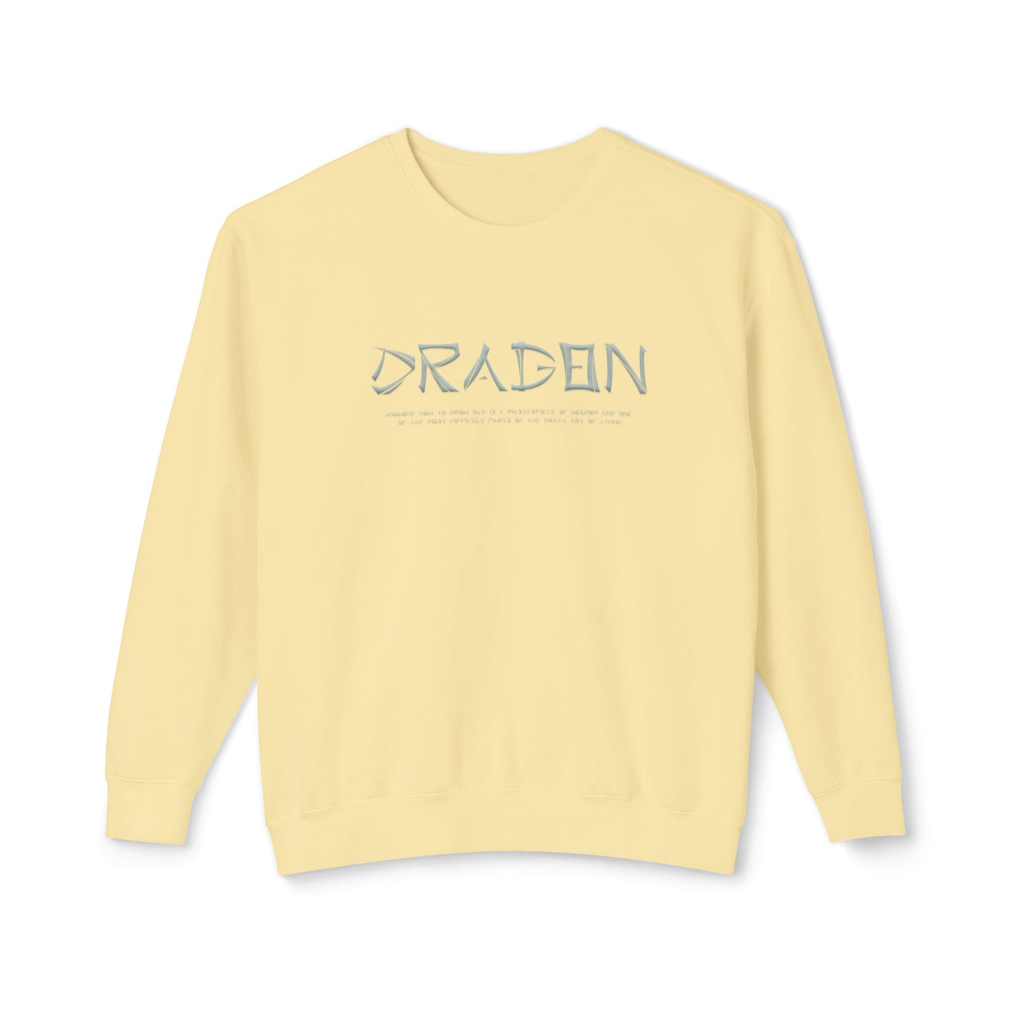 Unisex Lightweight Crewneck Sweatshirt - Dragon