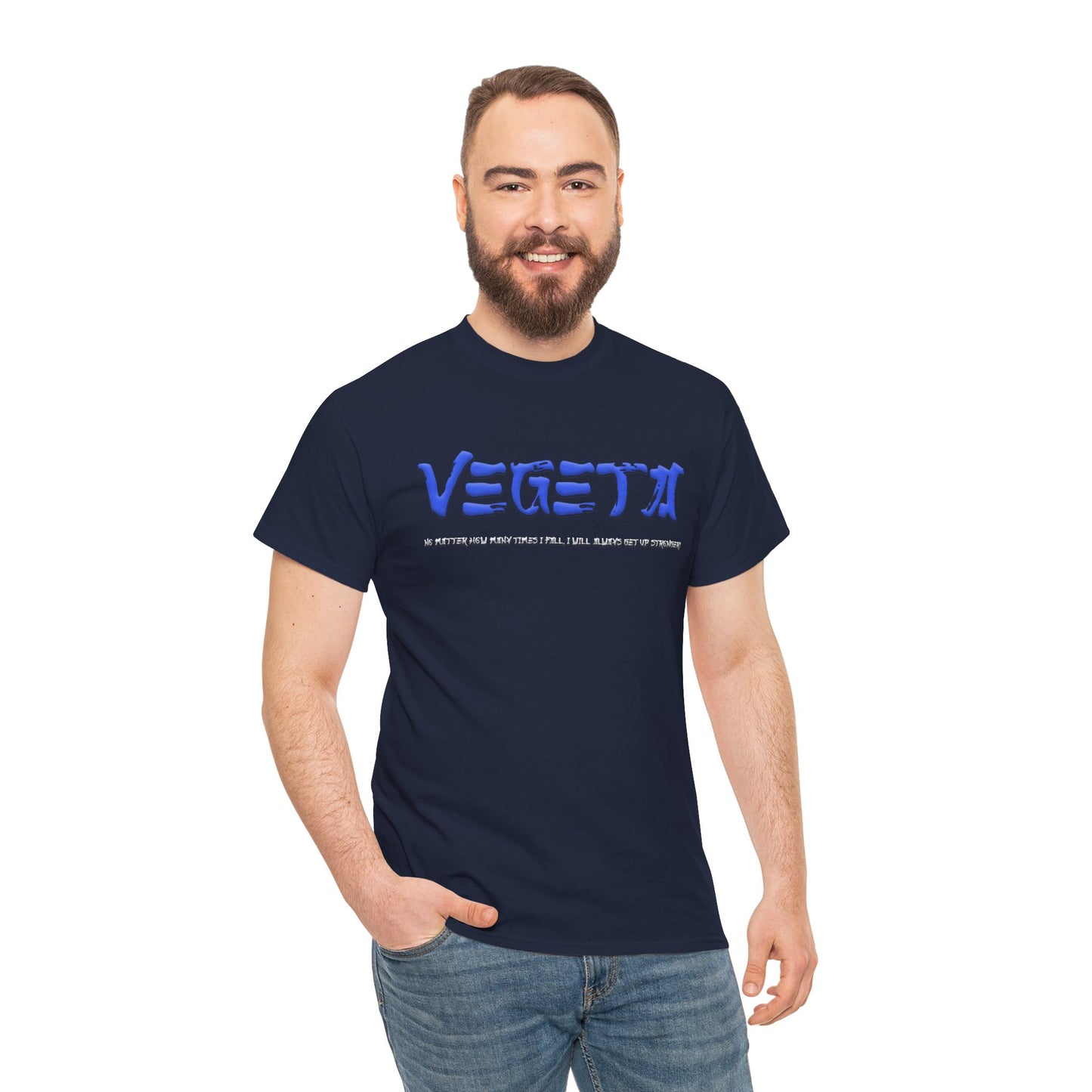 Unisex Heavy Cotton Tee  -  Vegeta