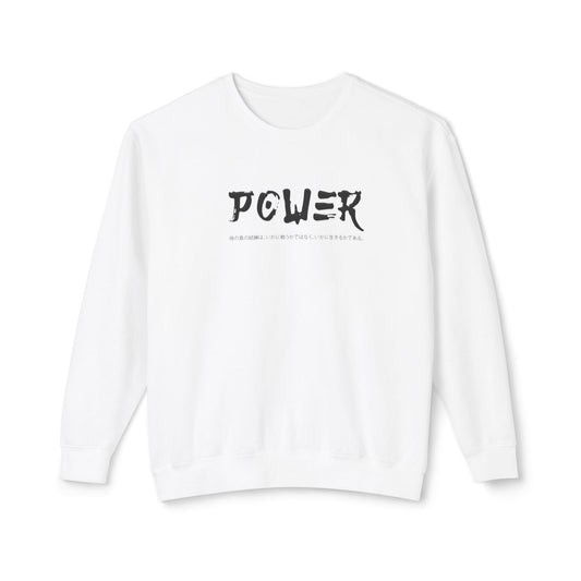 Unisex Lightweight Crewneck Sweatshirt - Samurai Jap