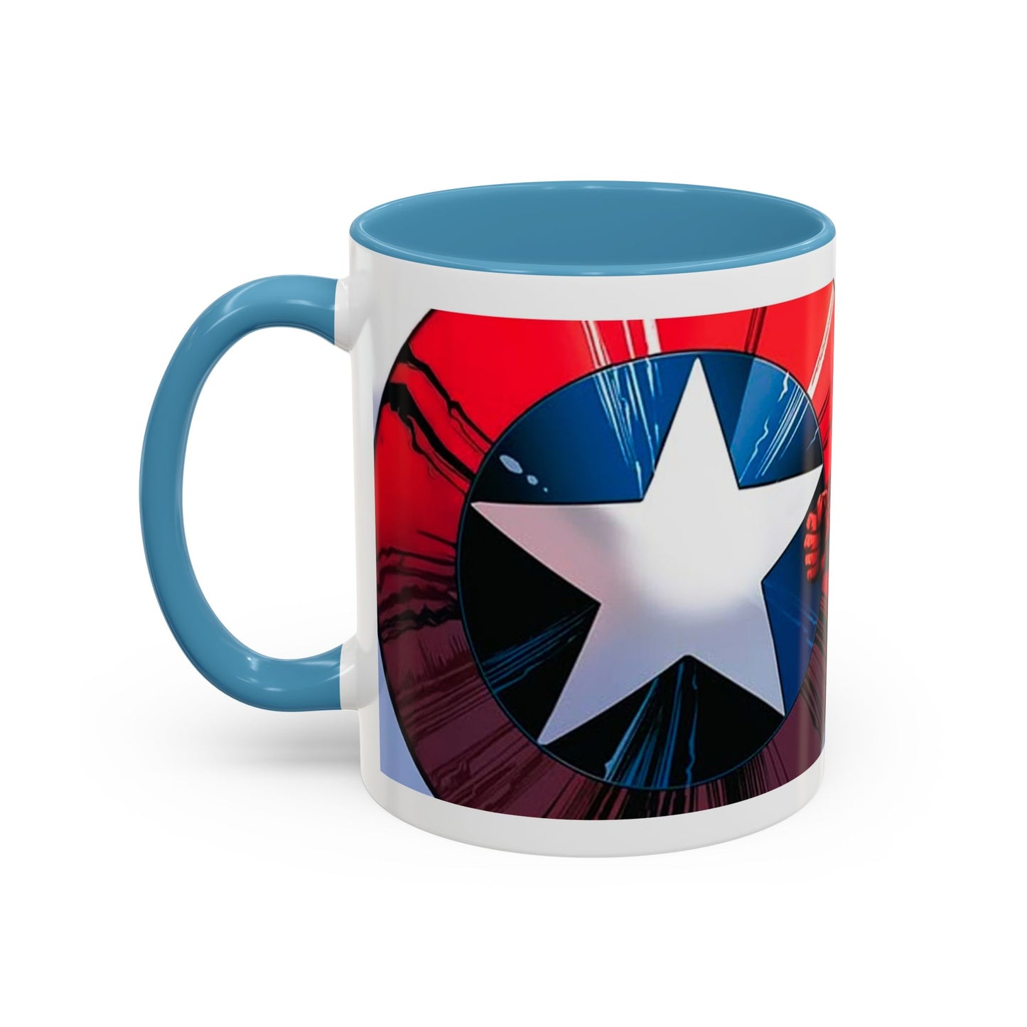Mug de 11oz con estilos de tus superheroes- (PERSONALIZABLES)