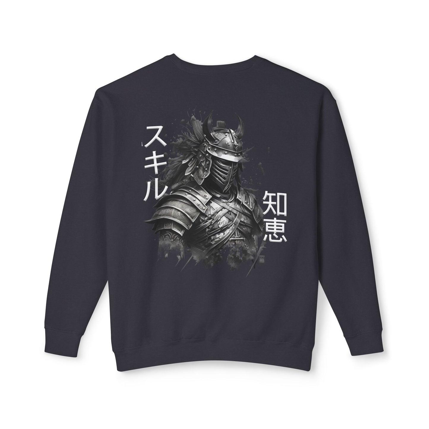 Unisex Lightweight Crewneck Sweatshirt - Samurai Jap