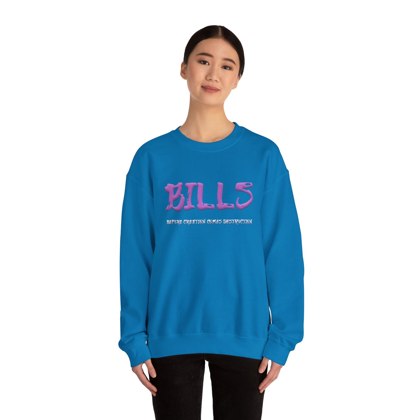 Unisex Heavy Blend™ Crewneck Sweatshirt - Bills