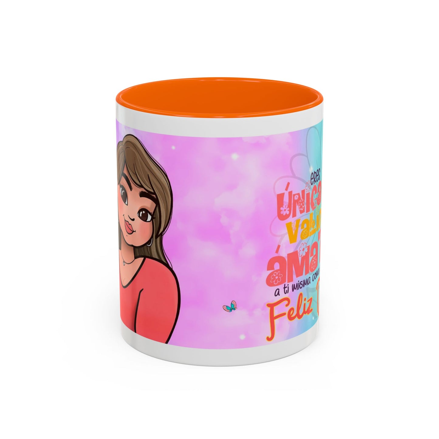 Mug de 11oz con mensajes personalizados- (PERSONALIZABLES)