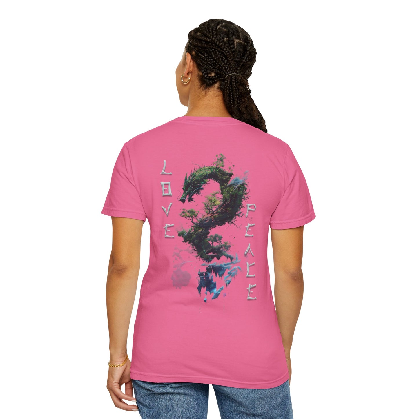 Unisex Garment-Dyed T-shirt - Dragon