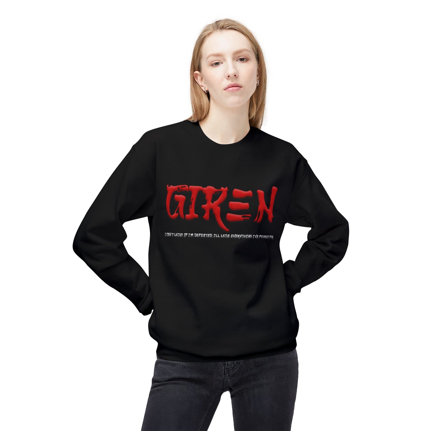 Unisex Midweight Softstyle Fleece Crewneck Sweatshirt - Giren