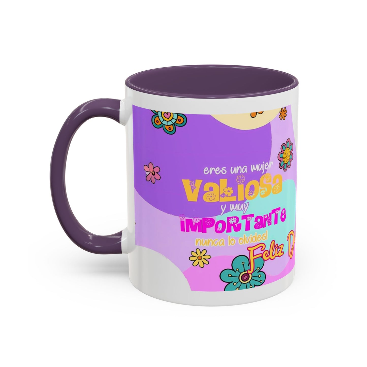 Mug de 11oz con mensajes personalizados - (PERSONALIZABLES)
