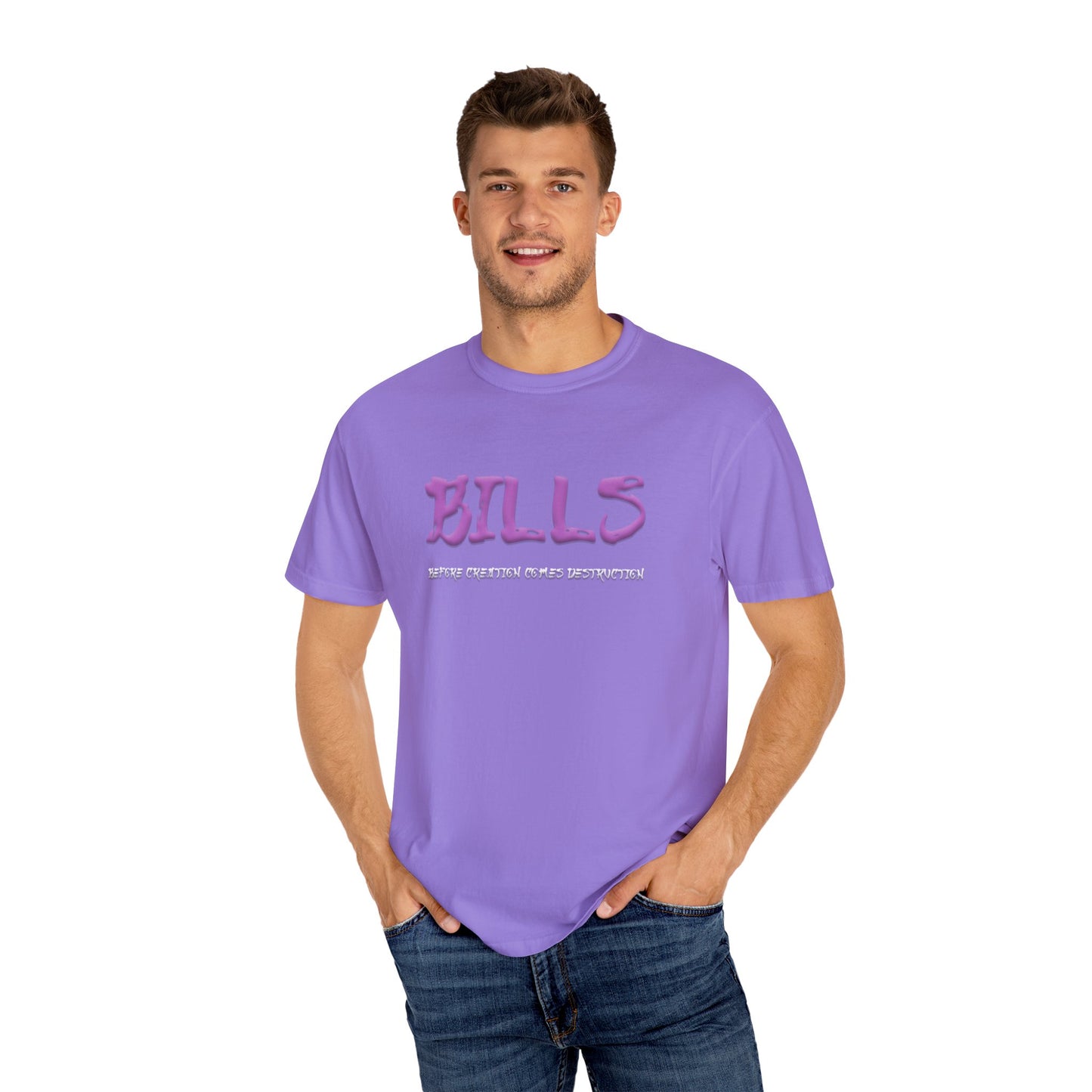 Unisex Garment-Dyed T-shirt - Bills