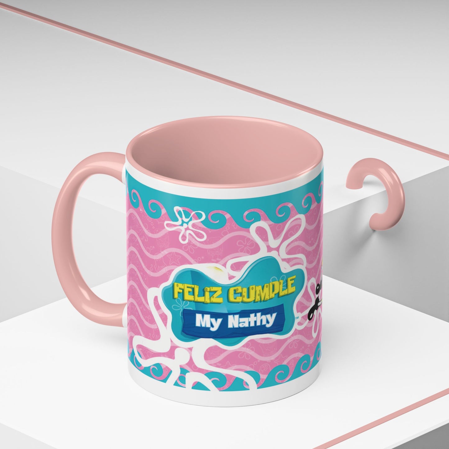 Mug de 11oz con estilos de tus personajes animados - (PERSONALIZABLES)