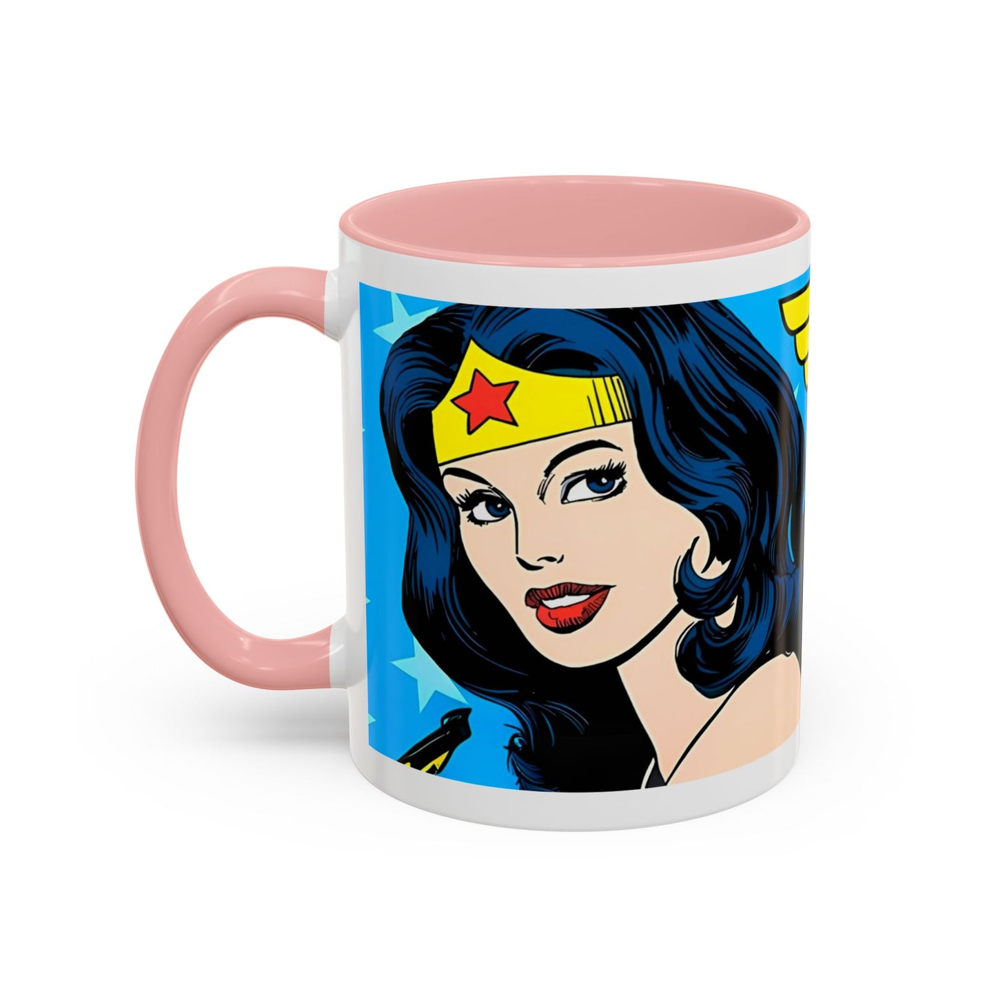 Mug de 11oz con estilos de tus superheroes- (PERSONALIZABLES)
