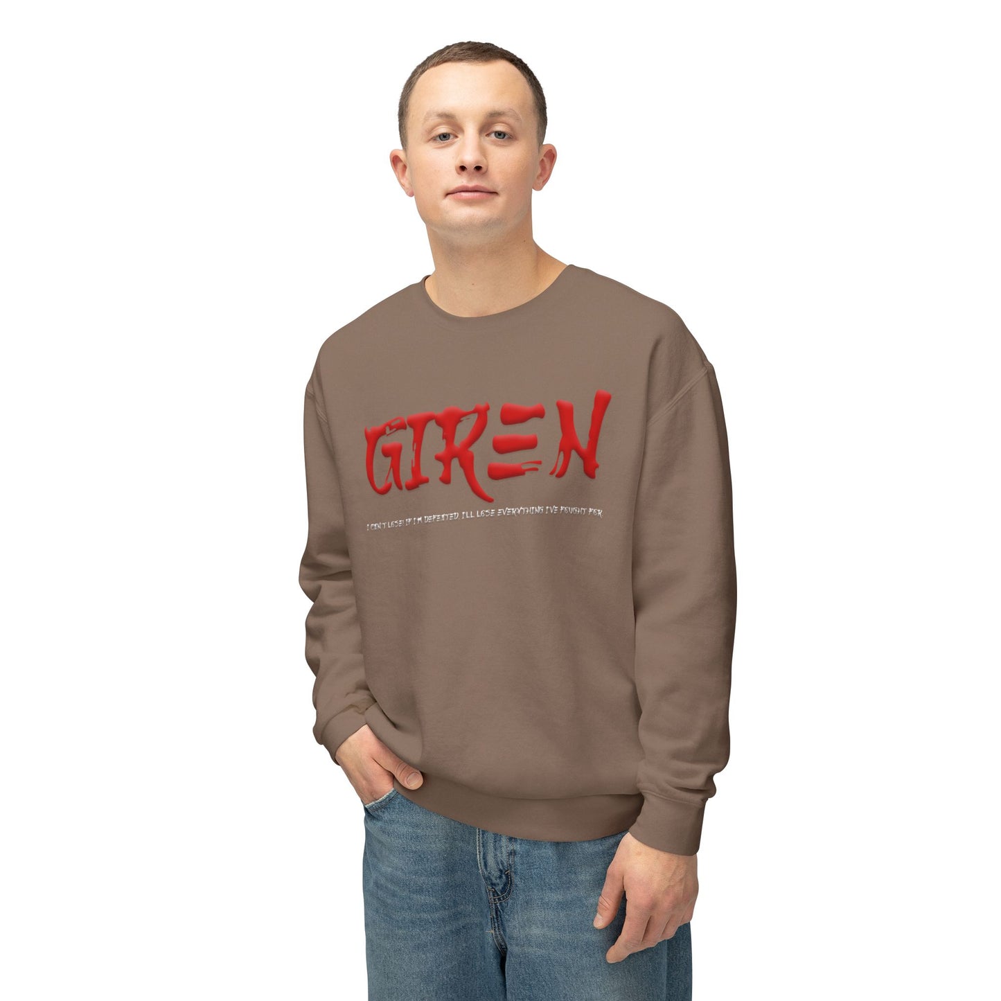Unisex Lightweight Crewneck Sweatshirt - Giren