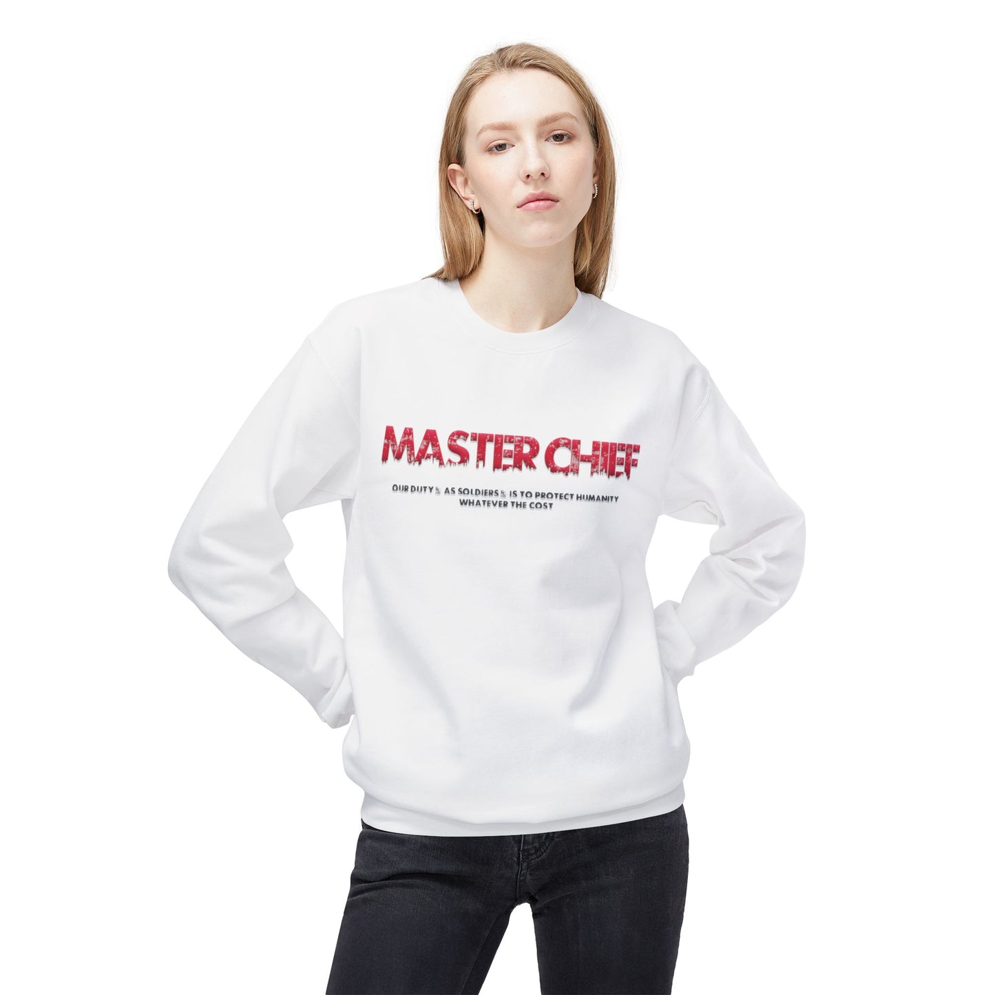 Unisex Midweight Softstyle Fleece Crewneck Sweatshirt - Master