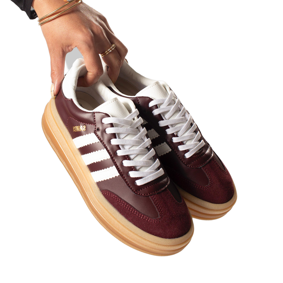 ADIDAS SAMBA SUELA ALTA DAMA