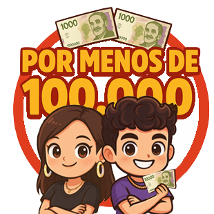 Menos de $100.000