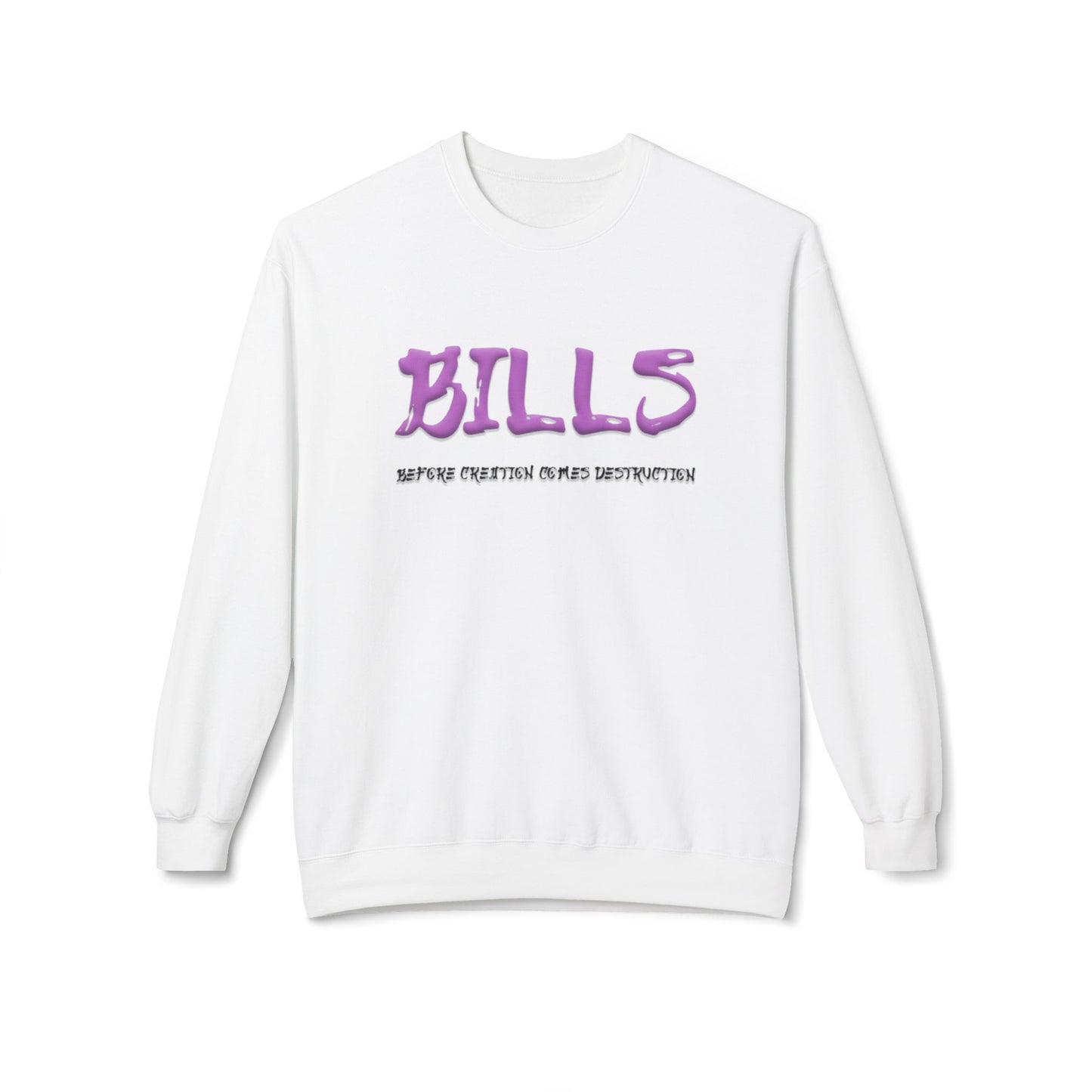 Unisex Midweight Softstyle Fleece Crewneck Sweatshirt - Bills