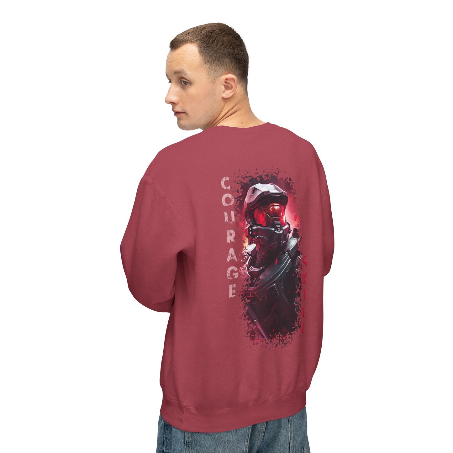 Unisex Lightweight Crewneck Sweatshirt - Master