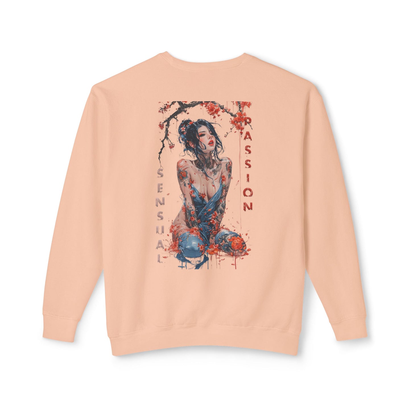 Unisex Lightweight Crewneck Sweatshirt - Women