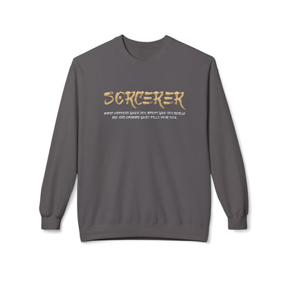 Unisex Midweight Softstyle Fleece Crewneck Sweatshirt - Sorcerer
