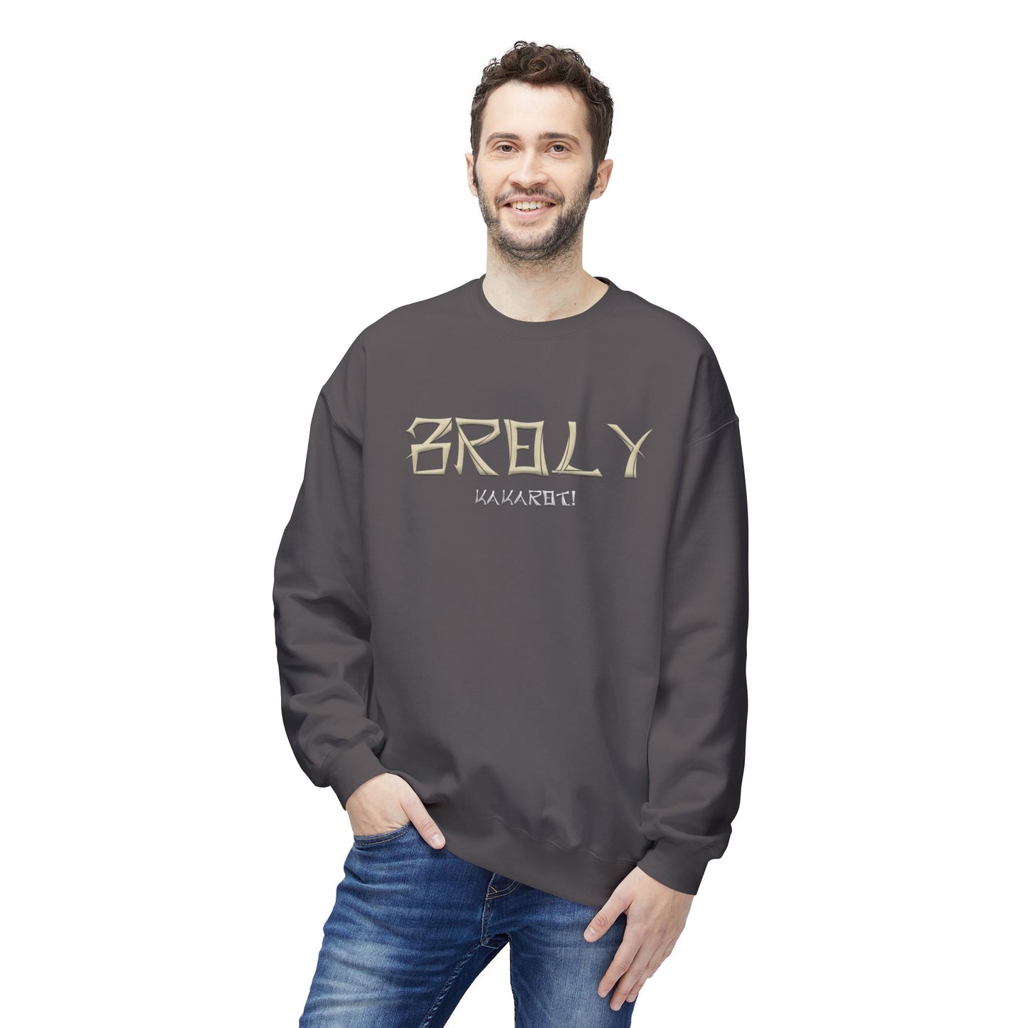 Unisex Midweight Softstyle Fleece Crewneck Sweatshirt - Broly