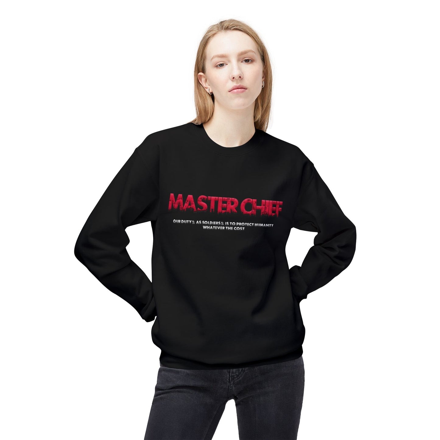 Unisex Midweight Softstyle Fleece Crewneck Sweatshirt - Master