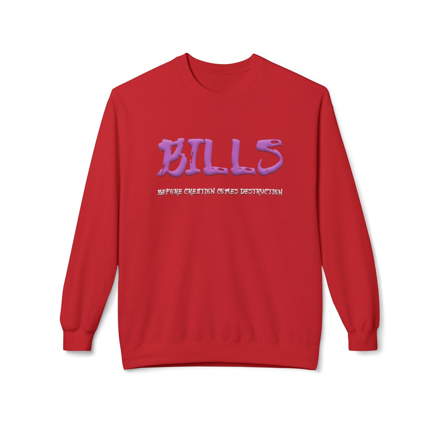 Unisex Midweight Softstyle Fleece Crewneck Sweatshirt - Bills