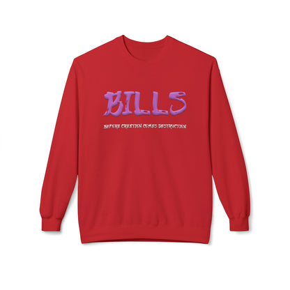 Unisex Midweight Softstyle Fleece Crewneck Sweatshirt - Bills