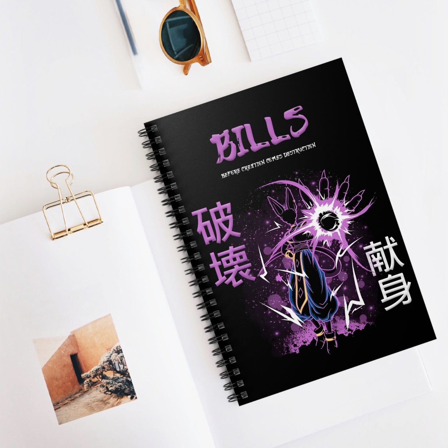 Spiral Notebook - Ruled Line - Bill Black