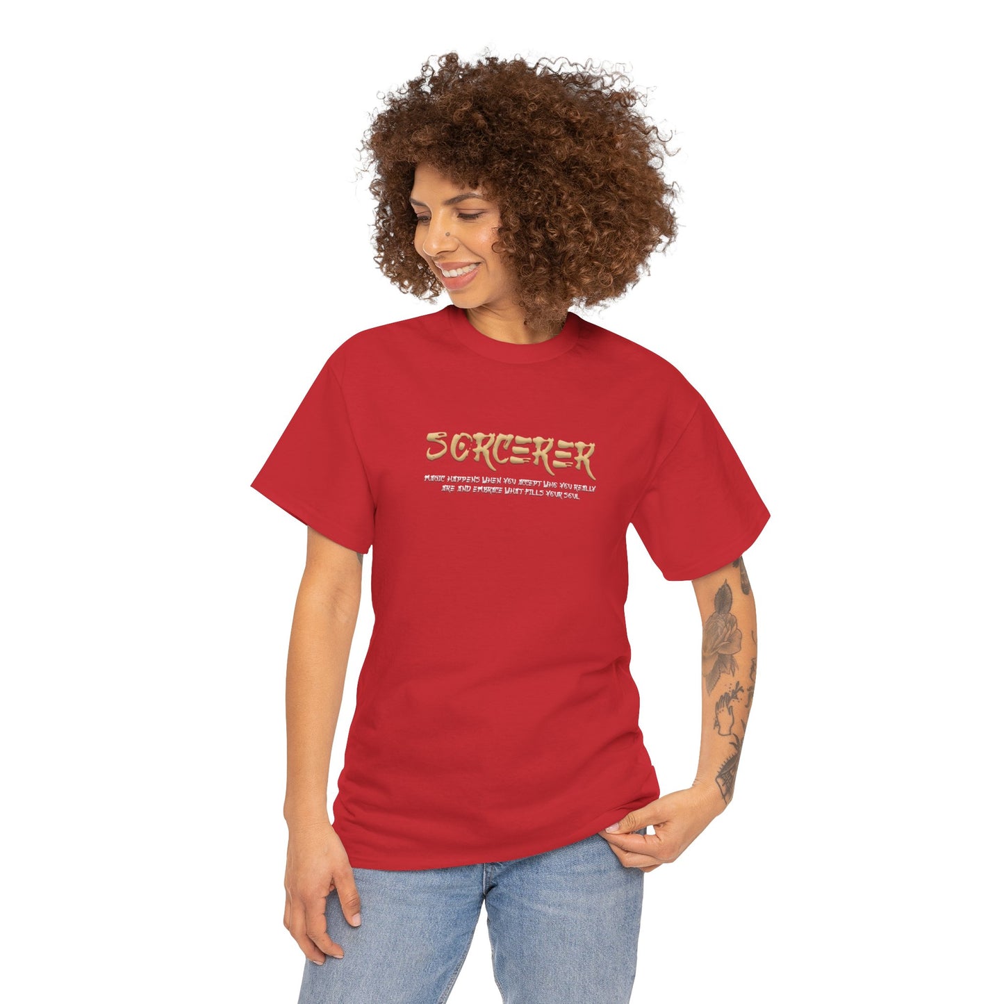 Unisex Heavy Cotton Tee - Sorcerer