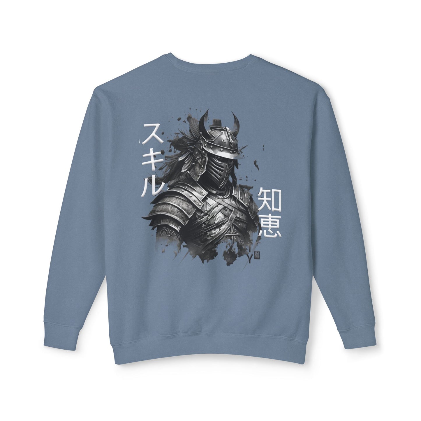 Unisex Lightweight Crewneck Sweatshirt - Samurai Jap