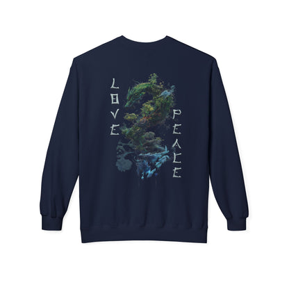 Unisex Midweight Softstyle Fleece Crewneck Sweatshirt - Dragon