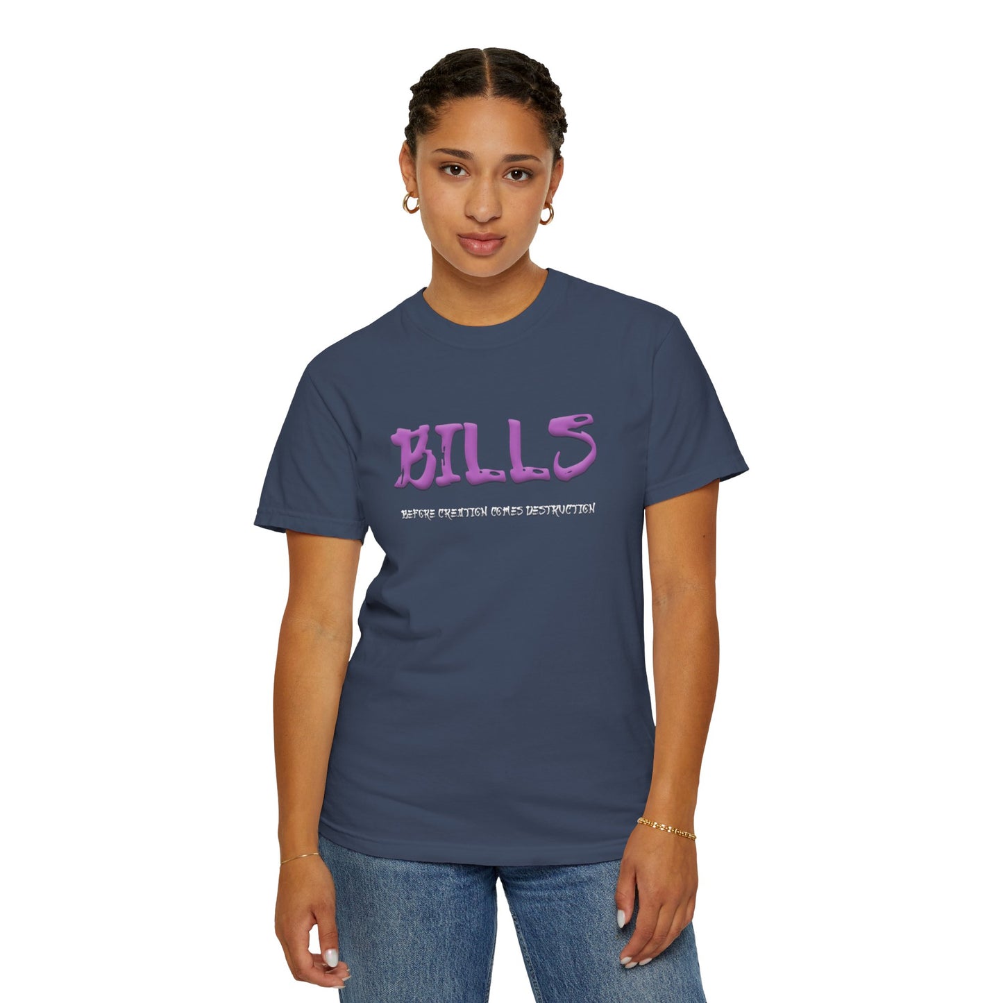 Unisex Garment-Dyed T-shirt - Bills