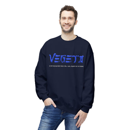 Unisex Midweight Softstyle Fleece Crewneck Sweatshirt - Vegeta