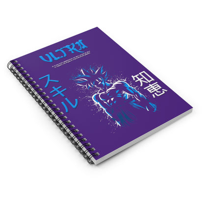 Spiral Notebook - Ruled Line - Purple