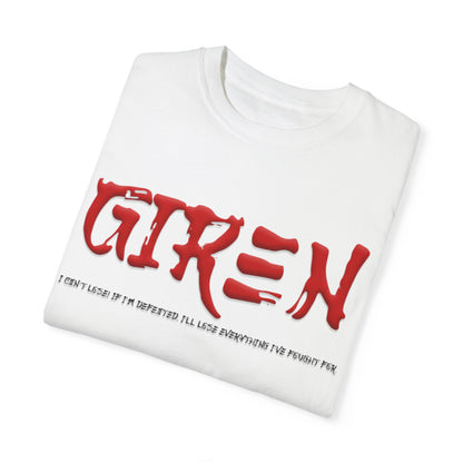 Unisex Garment-Dyed T-shirt - Giren
