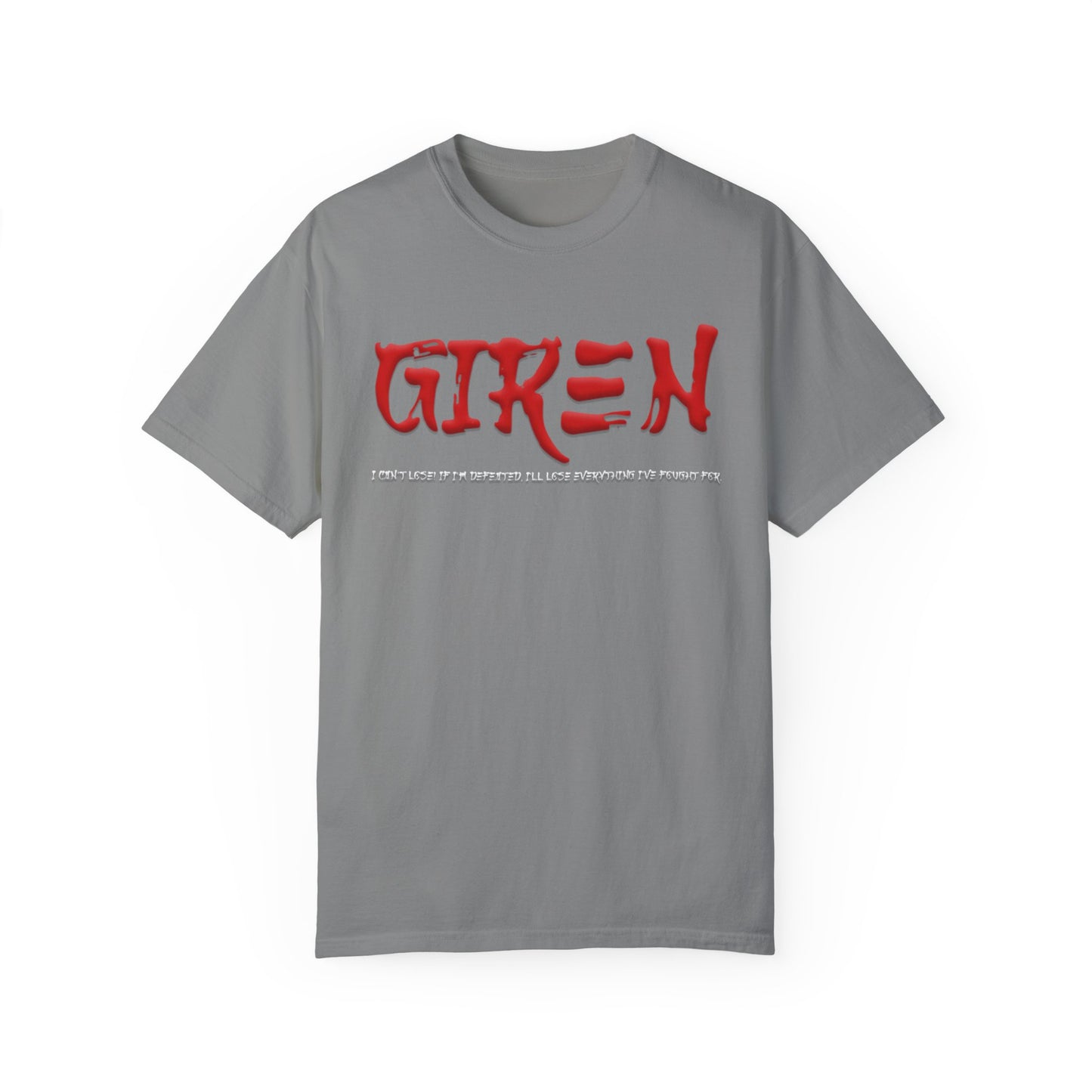 Unisex Garment-Dyed T-shirt - Giren
