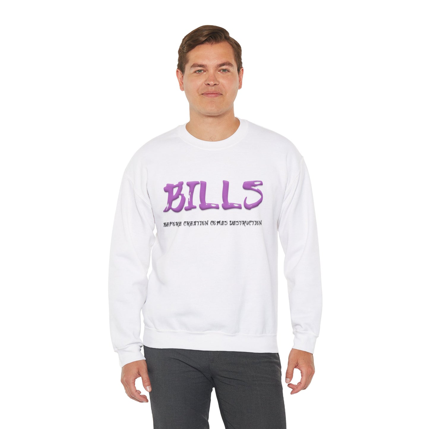 Unisex Heavy Blend™ Crewneck Sweatshirt - Bills