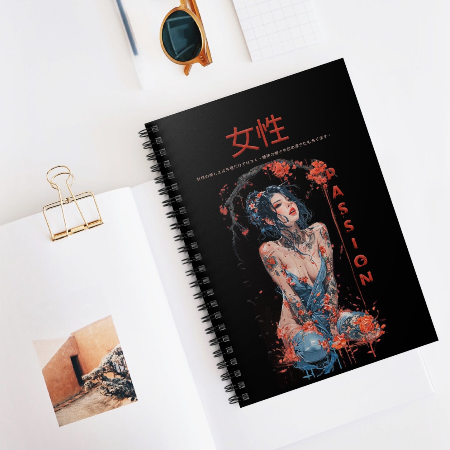 Spiral Notebook - Ruled Line - Women