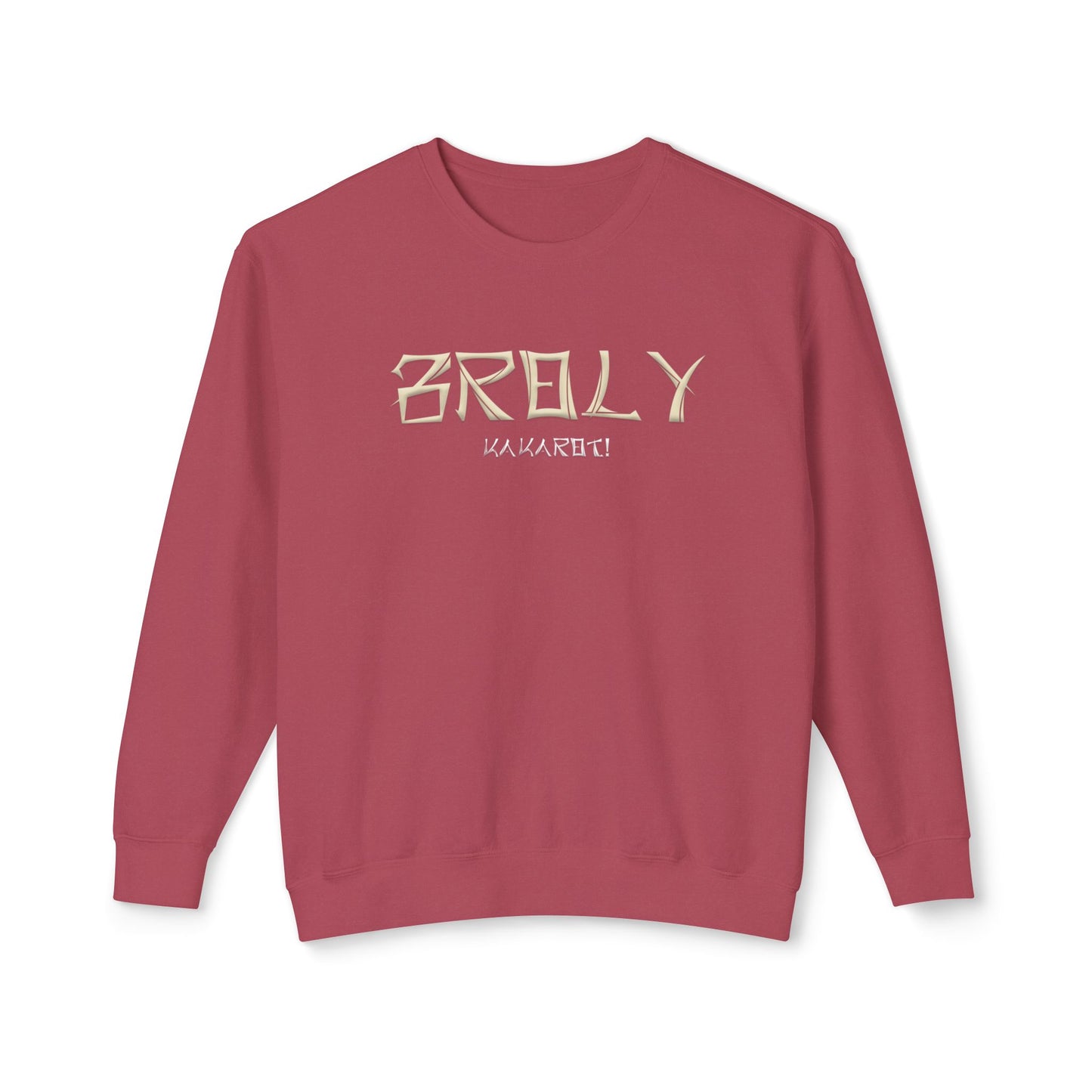 Unisex Lightweight Crewneck Sweatshirt - Broly