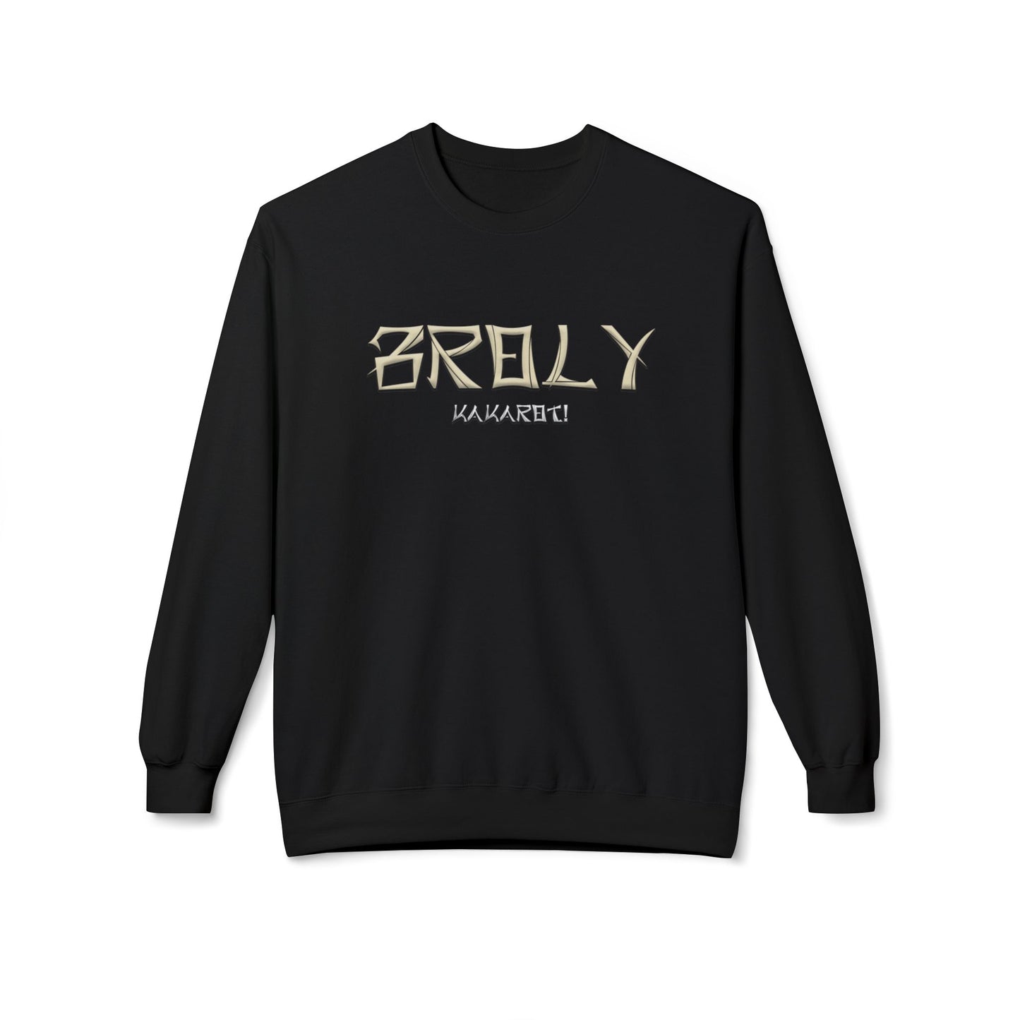 Unisex Midweight Softstyle Fleece Crewneck Sweatshirt - Broly
