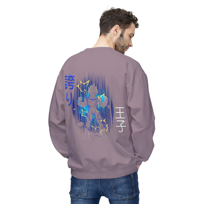 Unisex Midweight Softstyle Fleece Crewneck Sweatshirt - Vegeta