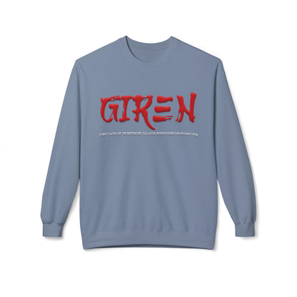 Unisex Midweight Softstyle Fleece Crewneck Sweatshirt - Giren
