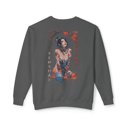 Unisex Lightweight Crewneck Sweatshirt - Women