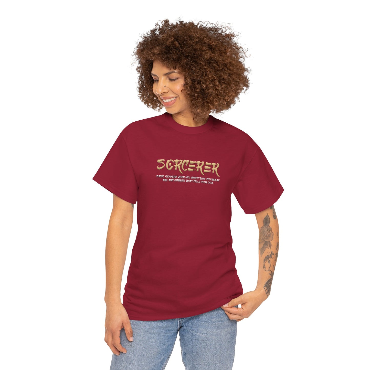 Unisex Heavy Cotton Tee - Sorcerer