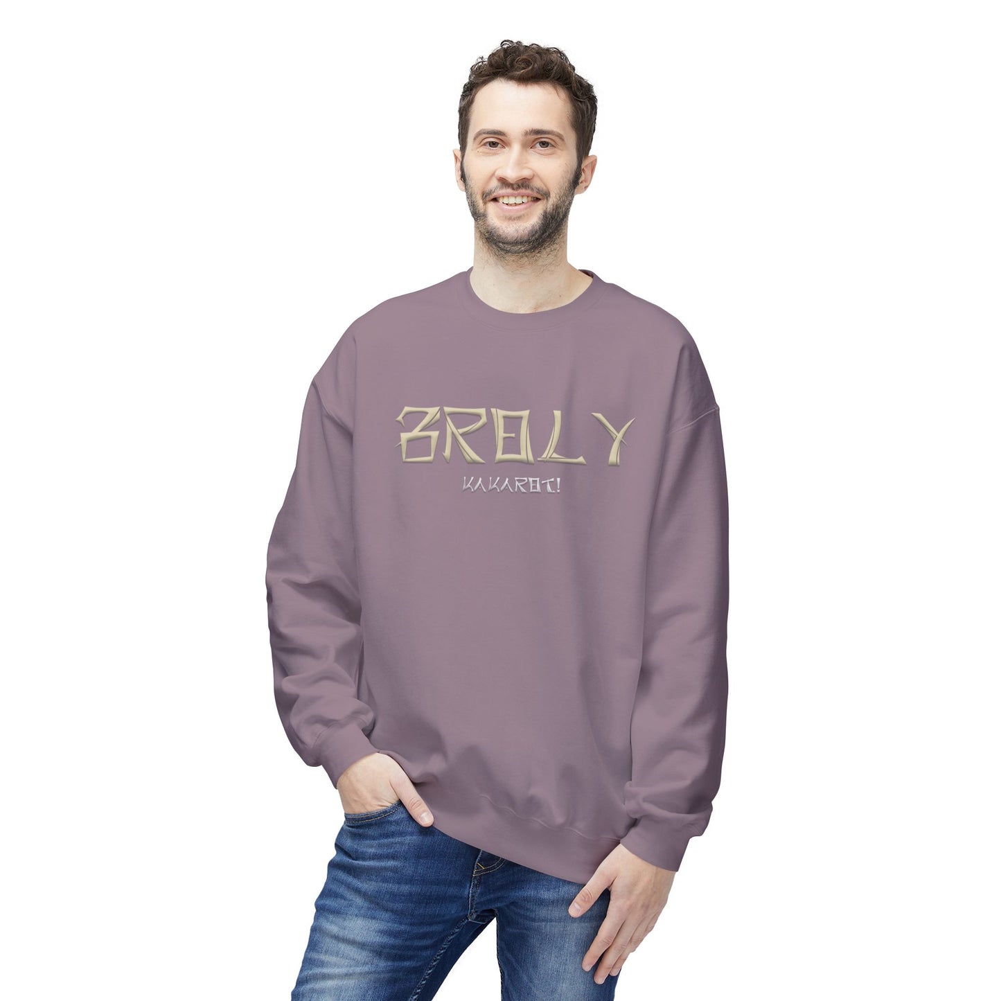 Unisex Midweight Softstyle Fleece Crewneck Sweatshirt - Broly