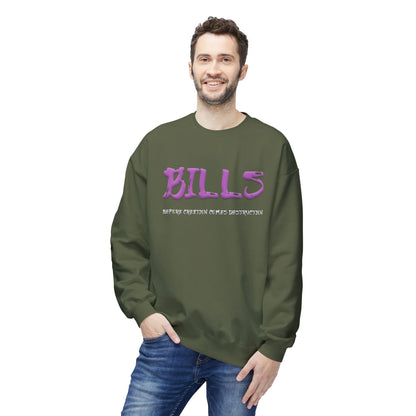 Unisex Midweight Softstyle Fleece Crewneck Sweatshirt - Bills